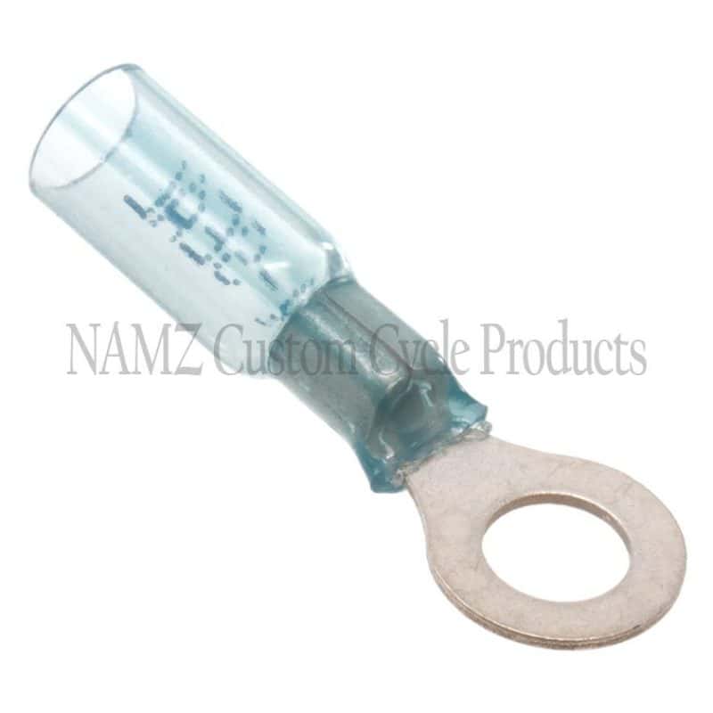 NAMZ — NAMZ Heat Sealable .25in. Ring Terminals 16-14 (25 Pack) - view 1