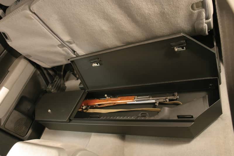 Tuffy Products — Tuffy 07-21 Toyota Tundra Double Cab Underseat Lockbox W/ Keyed Lock
Lockbox - view 7