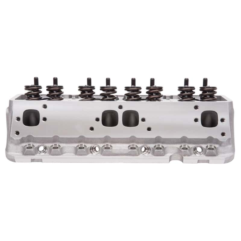 Edelbrock — Edelbrock Cylinder Head Victor Jr SBC 23 Deg 220cc Complete for Solid Roller Cam
CYL HEADS-RACE - view 3