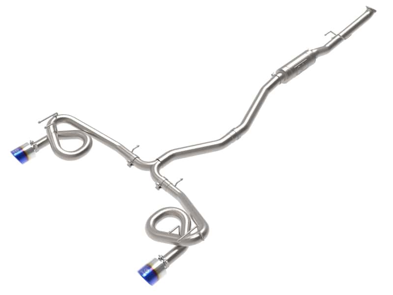 aFe — aFe POWER Takeda 22-23 Honda Civic Si I4-1.5L (t) 2.5in to 3in 304 SS CB Exhaust - Blue Flame Tips
Cat-Back Exhaust - view 1
