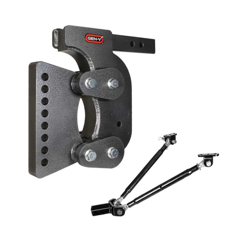 GEN-Y Hitch — Gen-Y The Boss Torsion-Flex 2in Weight Distribution Shank 12.5in Drop 16K Hitch w/Stabilizer Kit
Weight Distrib Shank - view 2