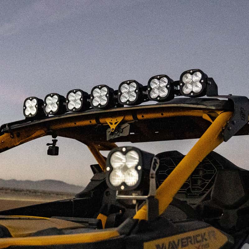 Baja Designs — Baja Designs 2024+ Can-Am Maverick R 7XL Linkable Roof Mount Kit - view 2