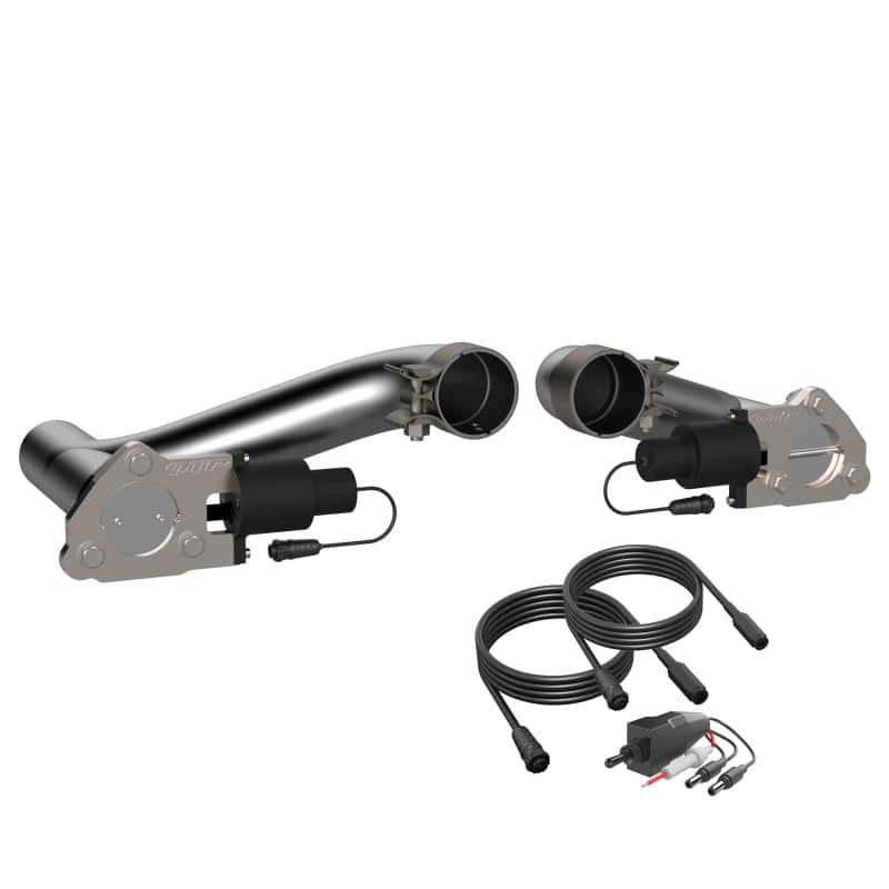 QTP — 2010-2015 Chevrolet Camaro SS QTP Aggressor Cutout Pipes - view 3