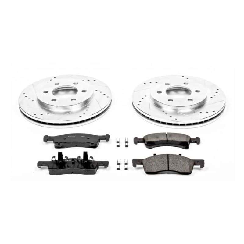 PowerStop — Power Stop 02-06 Ford Expedition Front Z23 Evolution Sport Brake Kit - view 1