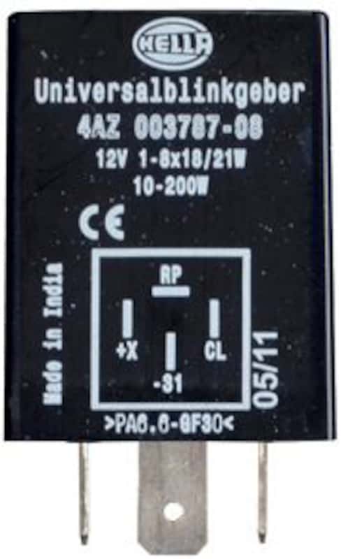 Hella — Hella Flasher 12V 4 Pin Bkt 10200W
Flasher, 4 pin, 12 V - view 2