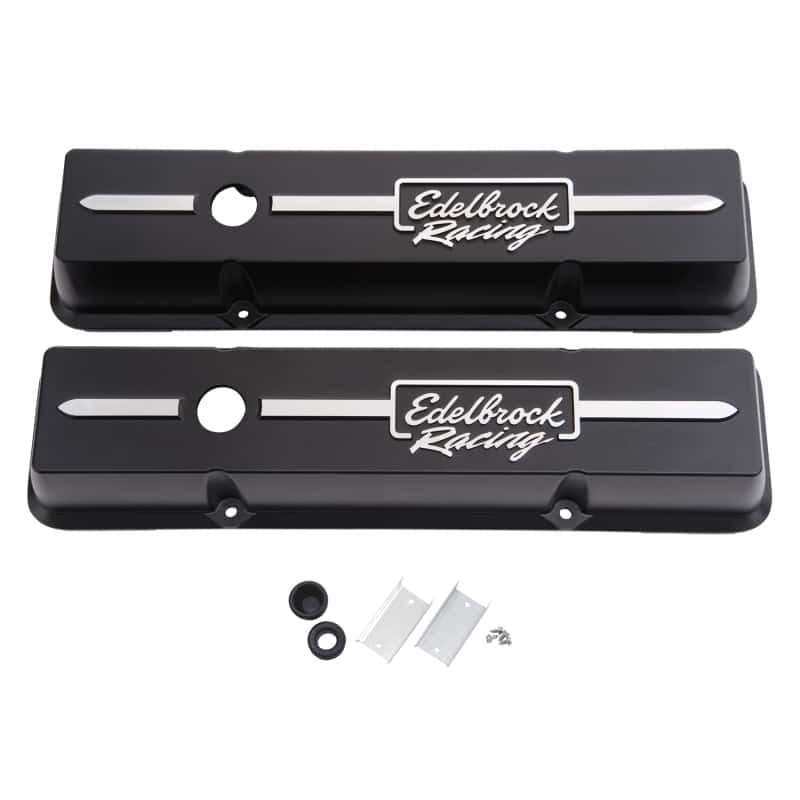 Edelbrock — Edelbrock Valve Cover Racing Series Chevrolet 1959-1986 262-400 CI V8 Low Black
ELITE - view 2