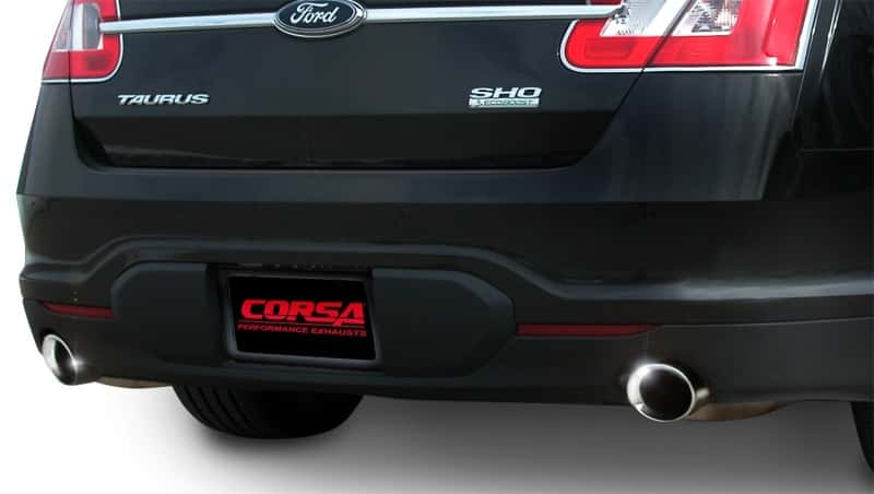 CORSA Performance — Corsa 2010-2019 Ford Taurus SHO 3.5L V6 Turbo Polished Sport Cat-Back Exhaust
Exhaust - view 4