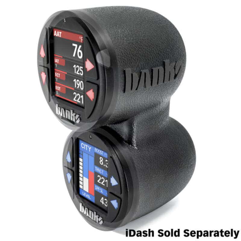 Banks Power — Banks Power 15-19 Chevrolet / GMC 2500/3500 iDash Stealth Dual Pod Mount
Stealth Pod Mount - view 3
