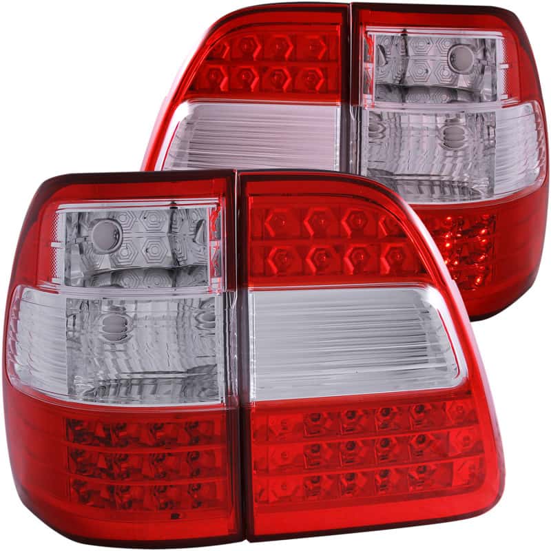 ANZO — ANZO 1998-2005 Toyota Land Cruiser Fj LED Taillights Red/Clear G2
TailLightSet - view 2