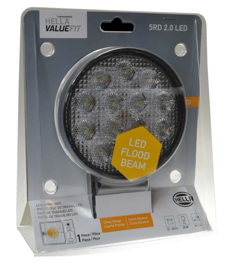 Hella — Hella ValueFit Work Light 5RD 2.0 LED MV CR LT - view 11