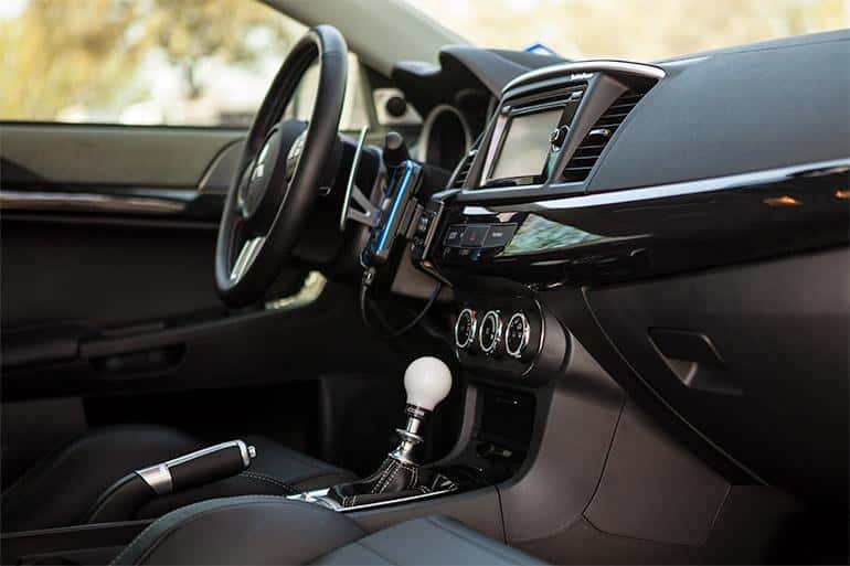 COBB — Cobb 08-15 EVO X GSR/MR/MRT White with Black Base Shift Knob - view 3