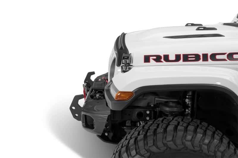 Husky Liners — Husky Liners 20-25 Jeep Gladiator / 18-25 Wrangler JL/JLU (Incl. 4xe) Aeroskin II - Tex. Blk
Hood Shields - view 5