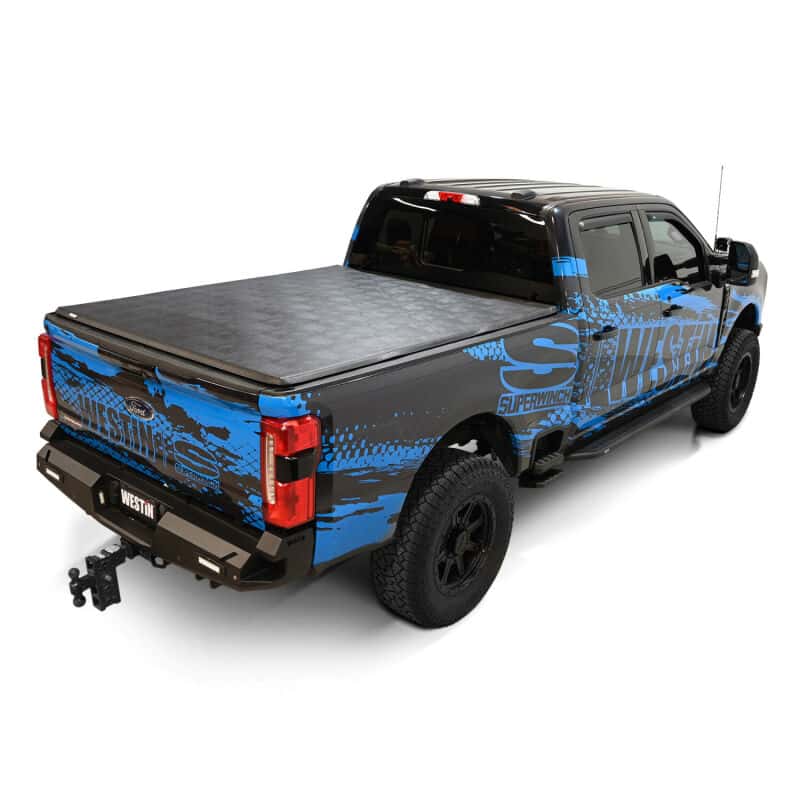 Westin — Westin 17-24 Ford F-250/350 Super Duty 6.75ft. Bed Soft Tri-Fold Tonneau Cover - Black
SftTr Fl Tonneau Cvr - view 1