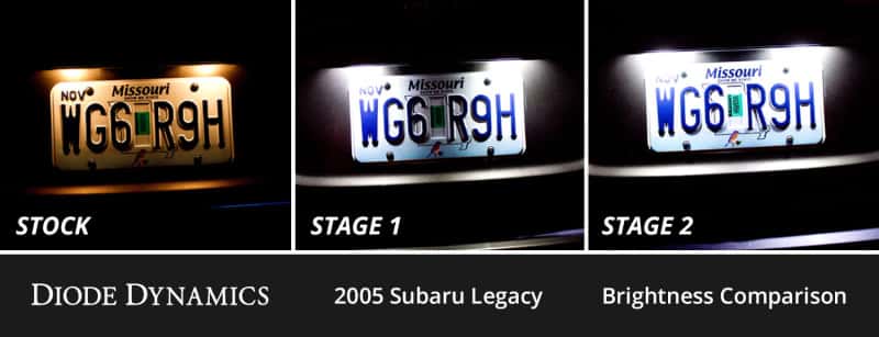 Diode Dynamics — Diode Dynamics 05-09 Subaru Legacy Interior LED Kit Cool White Stage 1 - view 3