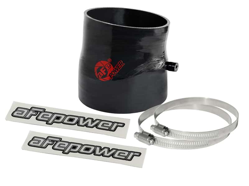 aFe — aFe Power Magnum FORCE 3-3/4in ID To 3-1/2in ID x 15 Deg Replacement Coupling Kit
Intake Coupling Kit - view 1