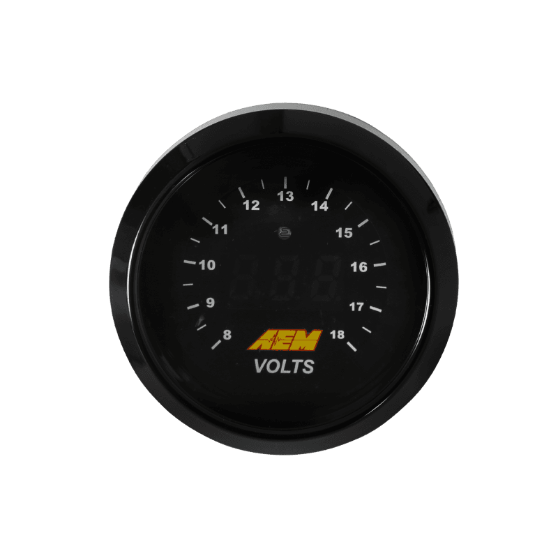 AEM — AEM 52mm Voltmeter Digital Gauge
Classic Digital Volt
Digital Gauge - view 2