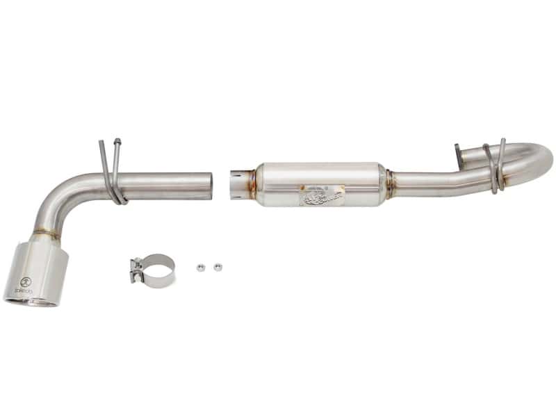 aFe — aFe 11-16 Scion TC L4-2.5L 304SS 2-1/4in to 2-1/2in Axle-Back Takeda Exhaust w/ Polished Tip
Axle-Back Exhaust - view 6