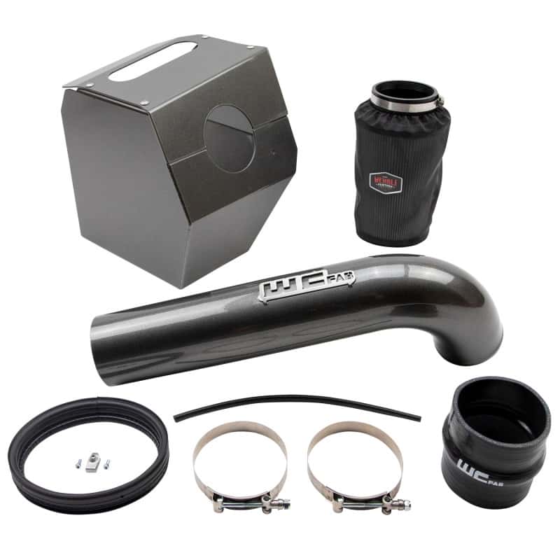 Wehrli — Wehrli 17-19 Chevrolet 6.6L L5P Duramax 4in Intake Kit - Gloss Black
Intake Kit 17-19 GB - view 1