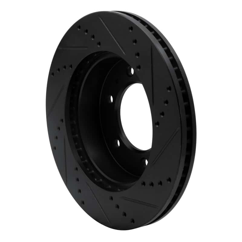 R1 Concepts — R1 06-10 Hummer H3T Front Left Drilled & Slotted Black Brake Rotor
R1 Brake Rotor Drill - view 4