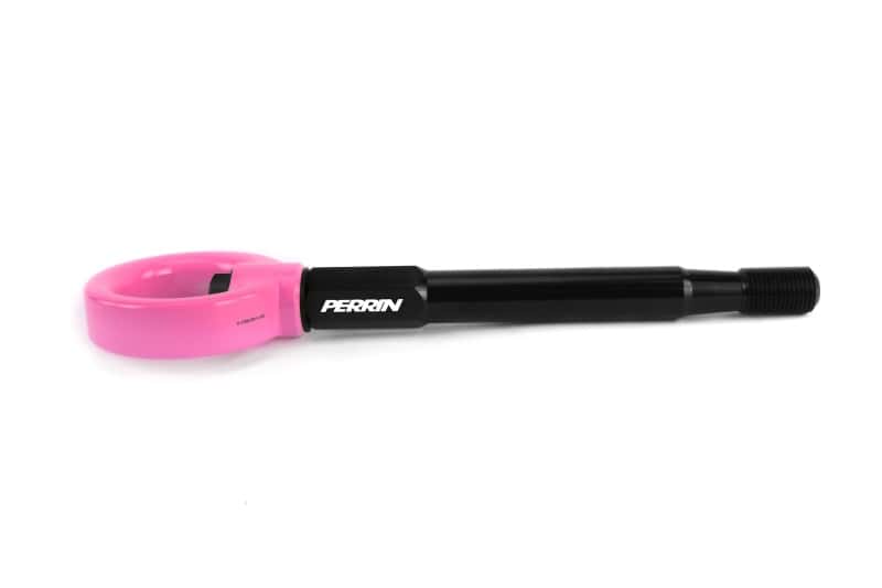 Perrin Performance — PERRIN 22-25 Subaru WRX / 18-23 Crosstrek / 17-23 Impreza Forester Tow Hook Kit (Front) - Hyper Pink - view 2