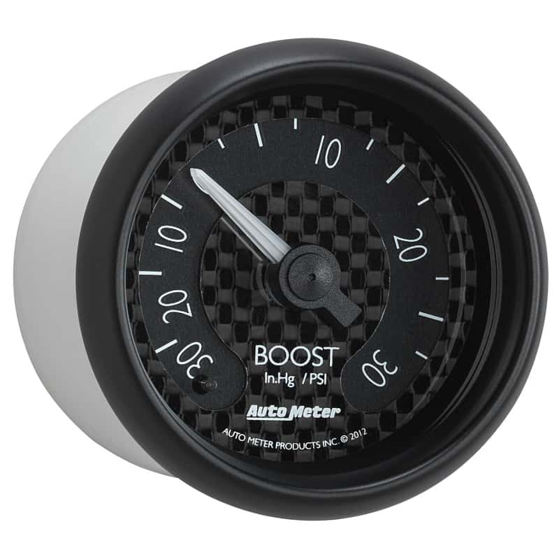 AutoMeter — Autometer GT Series 52mm Mechanical 30 In Hg/30 psi Vacuum/Boost Gauge
2-1/16" BOOST-VAC, 3 - view 10