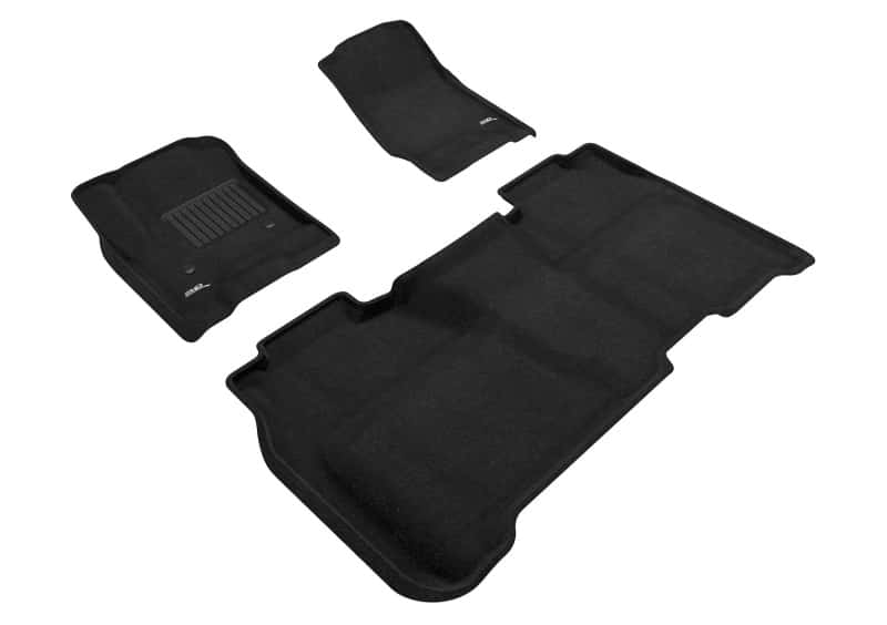 3D MAXpider — 3D MAXpider 15-19 GMC Sierra 1500 Crew Cab 14-18/ 2500Hd/ 3500Hd Crew Cab Elegant Black R1 R2
Floor Mat Set - view 1