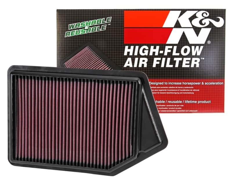 K&N Engineering — K&N Replacement Air Filter 13-14 Honda Accord L4-2.4L F/I
Replacement Air Filt
Air Filter - view 8