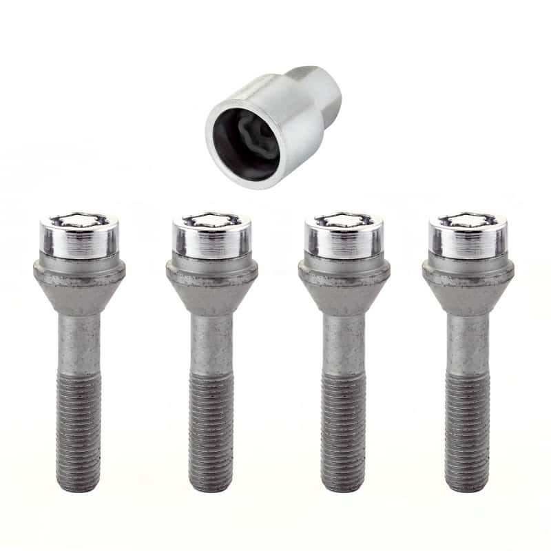 McGard — McGard Wheel Lock Bolt Set - 4pk. (Cone Seat) M12X1.5 / 17mm Hex / 49.2mm Shank Length - Chrome - view 5