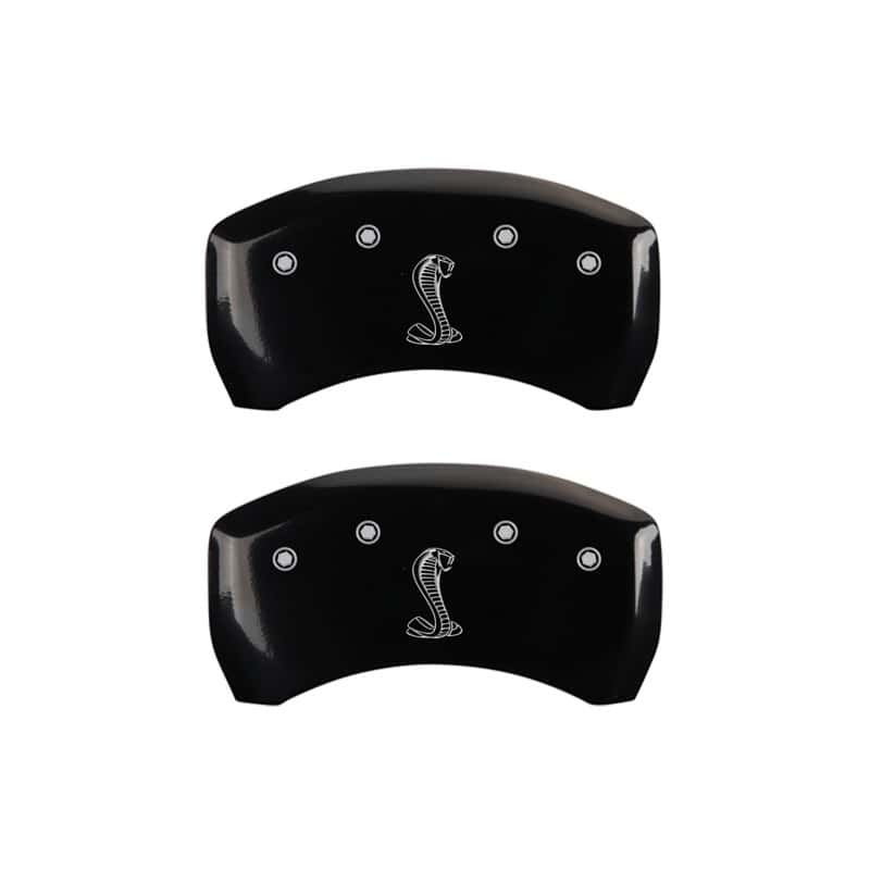 MGP — MGP Rear set 2 Caliper Covers Engraved Rear Snake Black finish silver ch
Caliper Covers - view 1