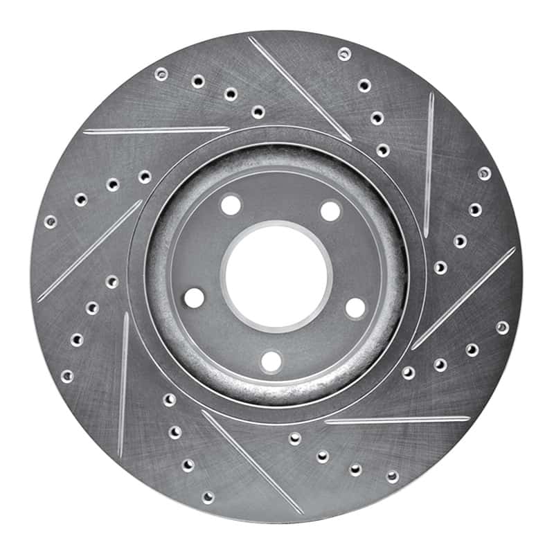 R1 Concepts — R1 07-17 Nissan Juke Front Left Drilled & Slotted Silver Brake Rotor
R1 Brake Rotor Drill - view 5