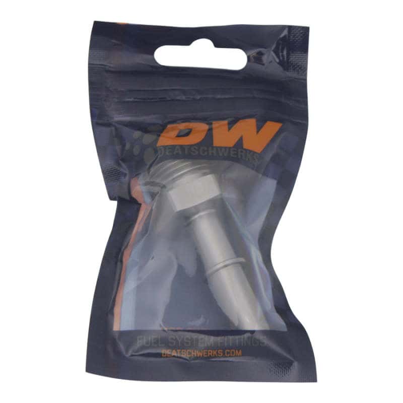 DeatschWerks — DeatschWerks 8AN Male Flare to 3/8in Male EFI Quick Connect Adapter - view 1