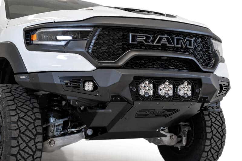 Addictive Desert Designs — Addictive Desert Designs 2021 Dodge RAM 1500 TRX Bomber Front Bumper (Baja)
Bumper- Front
Bumpers - view 8