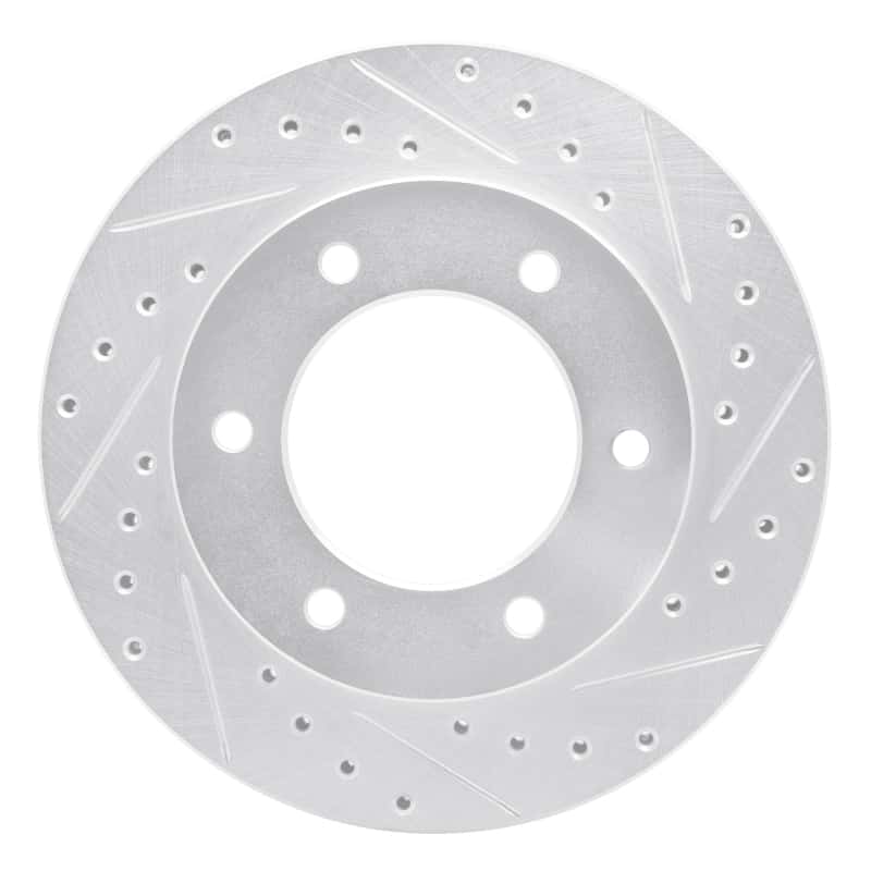 R1 Concepts — R1 01-04 Honda Passport Front Right Drilled & Slotted Silver Brake Rotor
R1 Brake Rotor Drill - view 1