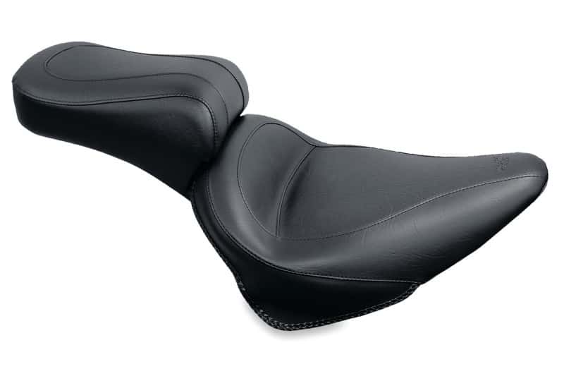 Mustang Motorcycle — Mustang 84-06 Harley Standard Rear Tire Touring 1PC Seat - Black - view 2