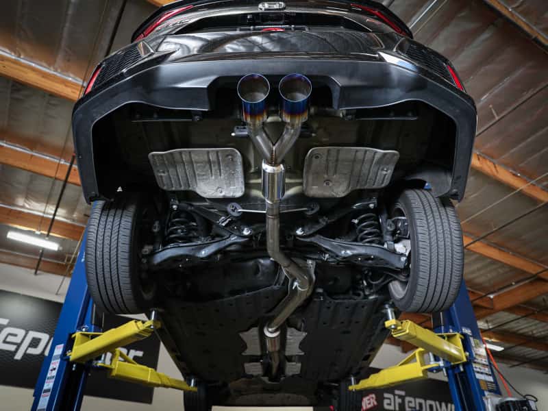 aFe — aFe Takeda 2.5in 304SS Cat-Back Exhaust System w/ Black Tips 17-20 Honda Civic Si Sedan I4 1.5L
Cat-Back Exhaust - view 7