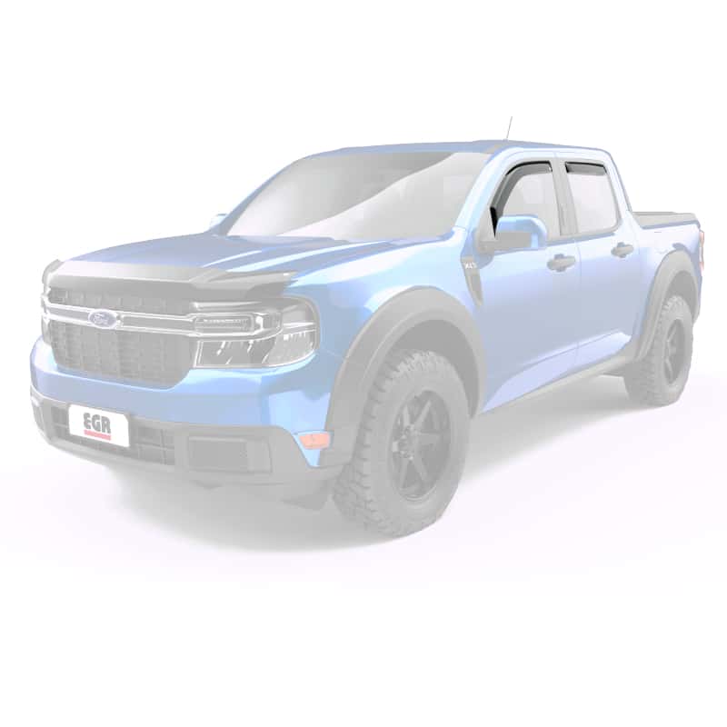 EGR — EGR 22-23 Ford Maverick Lariat XL XLT Front/Rear Window Visors - Dark Smoke Finish
IN-CHANNEL SMOKE 4p
573591-IC4-S - view 4