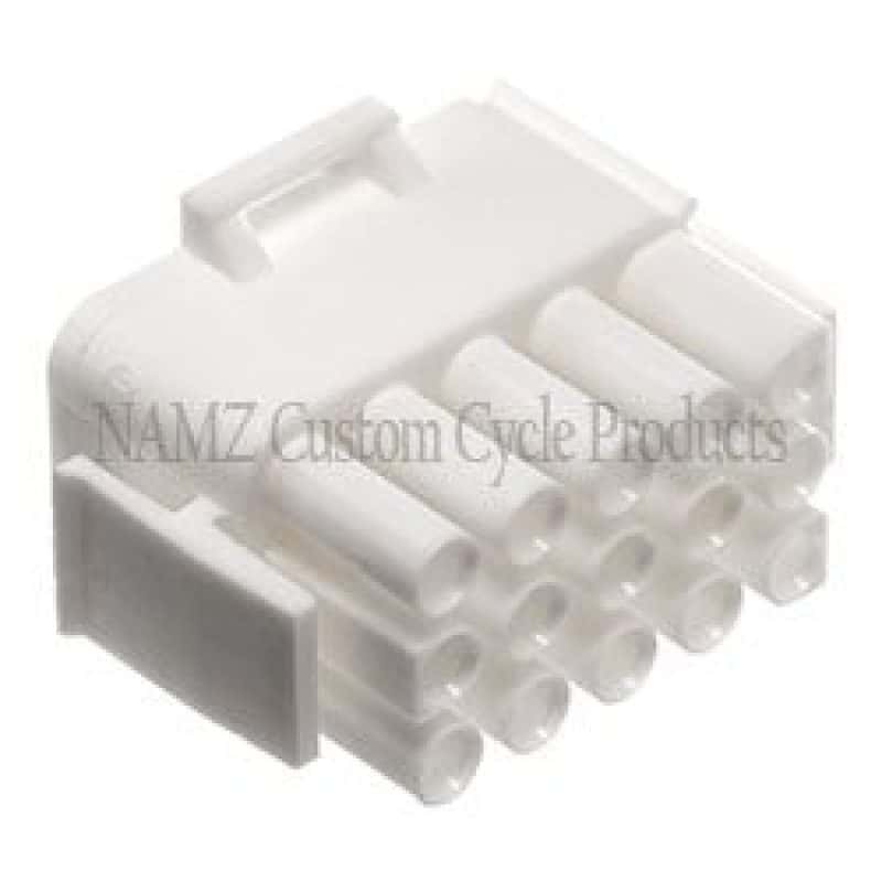 NAMZ — NAMZ AMP Mate-N-Lock 15-Position Female Wire Plug Connector w/Wire & Interface Seals - view 2