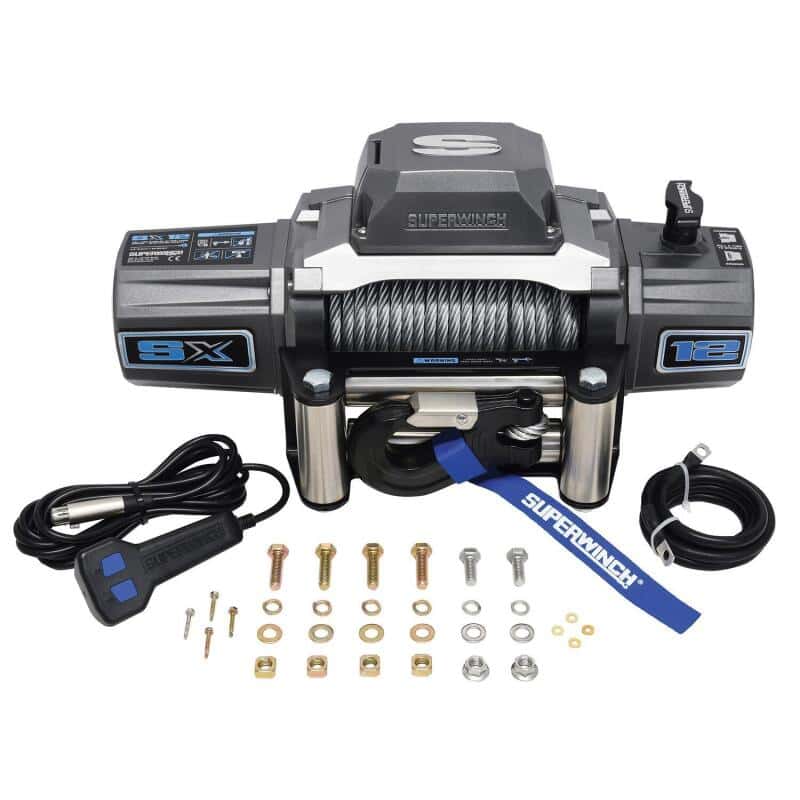 Superwinch — Superwinch 12000 LBS 12V DC 3/8in x 85ft Wire Rope SX 12000 Winch - Graphite
Winch - view 19