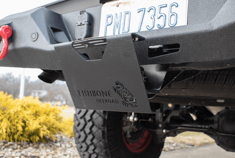 Fishbone Offroad — Fishbone Offroad 2In Receiver Hitch Mounted Step - Black Powdercoat Steel - view 7