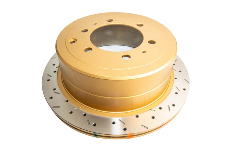 DBA — DBA 96-97 Lexus LX 450/ 8/92+ Toyota Landcruiser 80 Series Rear Drilled & Slotted 4000 Series Rotor
XS 4000 Series
Brake Rotor - view 1