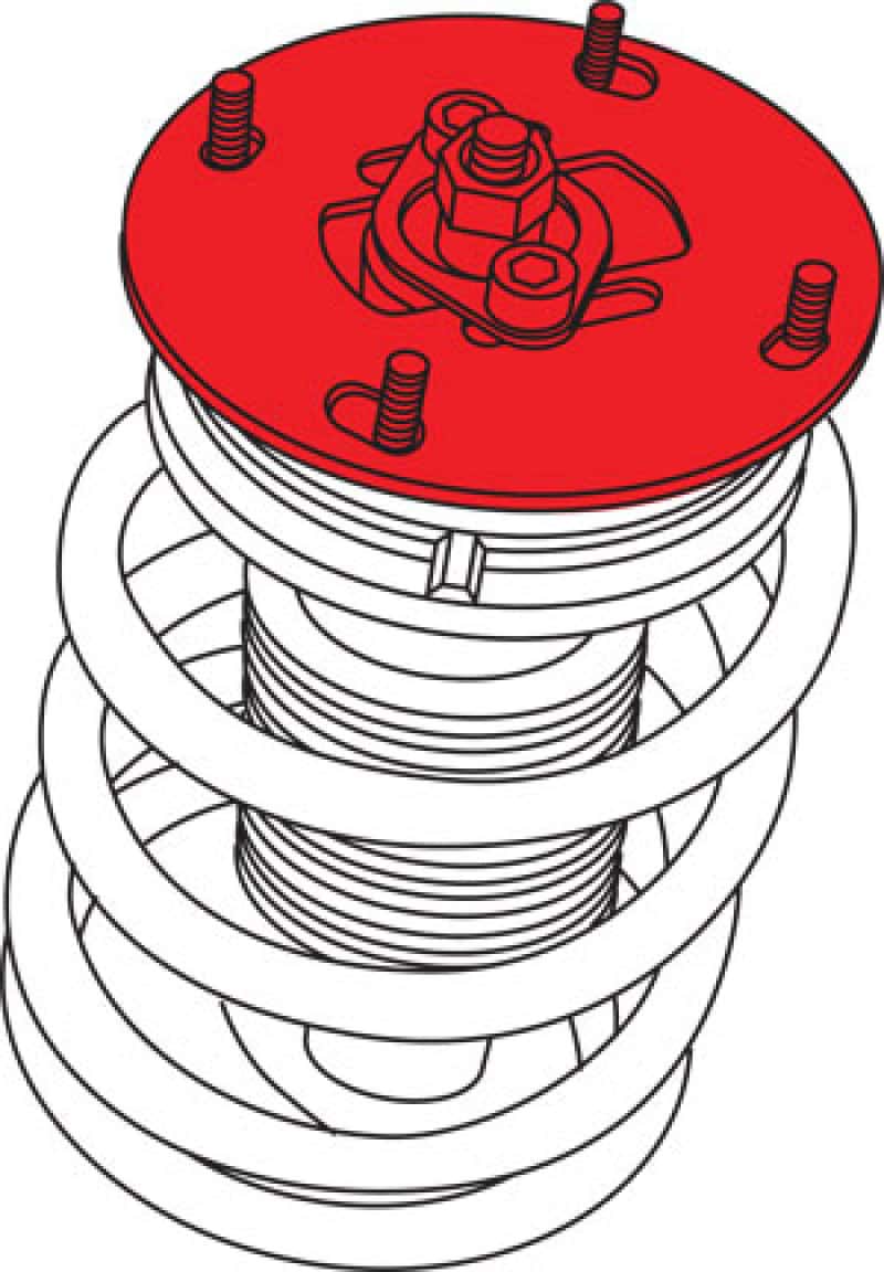 SPC Performance — SPC Performance 05-10 Ford Mustang (V6/V8) Front Adjustable Upper Strut Mounts
ADJ. STRUT MOUNT PR
STRUT MNT PR - view 2
