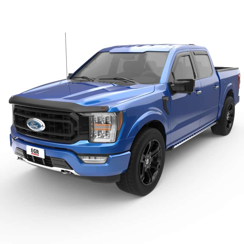 EGR — EGR 2021+ Ford F150 Superguard Hood Shield - Smoke (303581)
SUPERGUARD SMOKE
303581-SGS - view 2