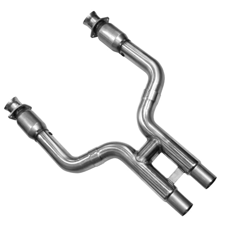 Kooks Headers — Kooks 07-10 Ford Mustang Shelby GT500 1-3/4 x 3 Header & Green Catted H-Pipe Kit
Header & Conn. Kit
Header/Conn. Kit - view 2