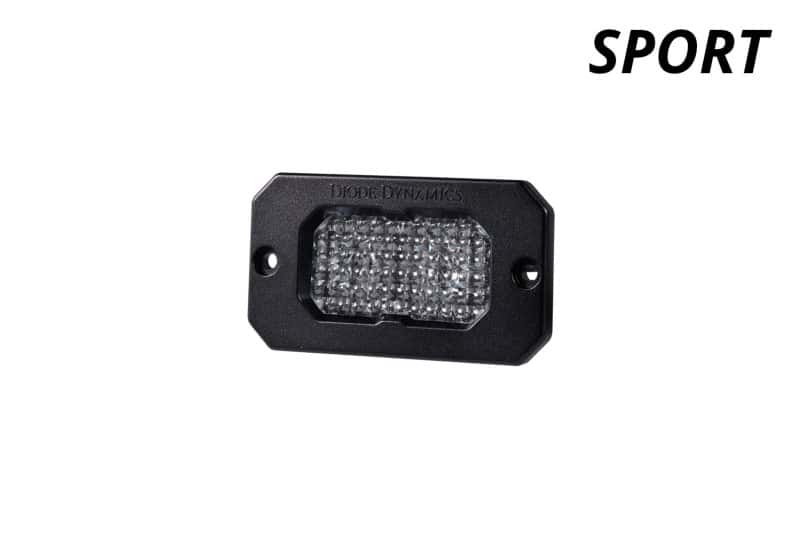 Diode Dynamics — Diode Dynamics Stage Series 2 In LED Pod Sport - White Flood Flush RBL Each - view 5