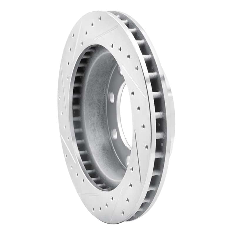 R1 Concepts — R1 89-93 Dodge W350 Front Right Drilled & Slotted Silver Brake Rotor
R1 Brake Rotor Drill - view 4