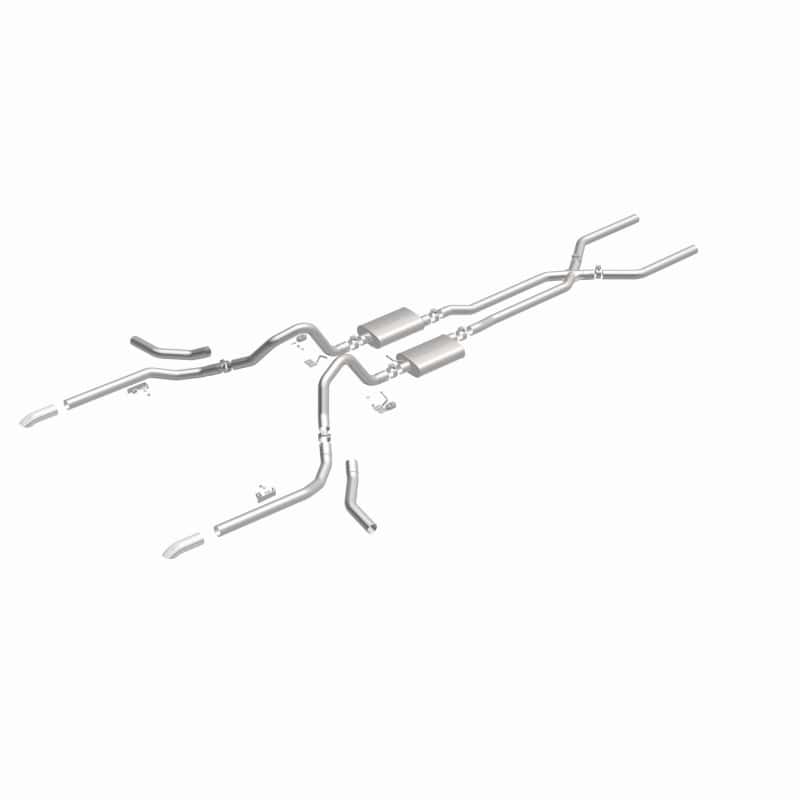 Magnaflow — MagnaFlow 65-68 Chevy Impala All V8 Multiple Exit Options Crossmember-Back Perf Exhaust
Crossmember-Back
Cat-Back - view 27