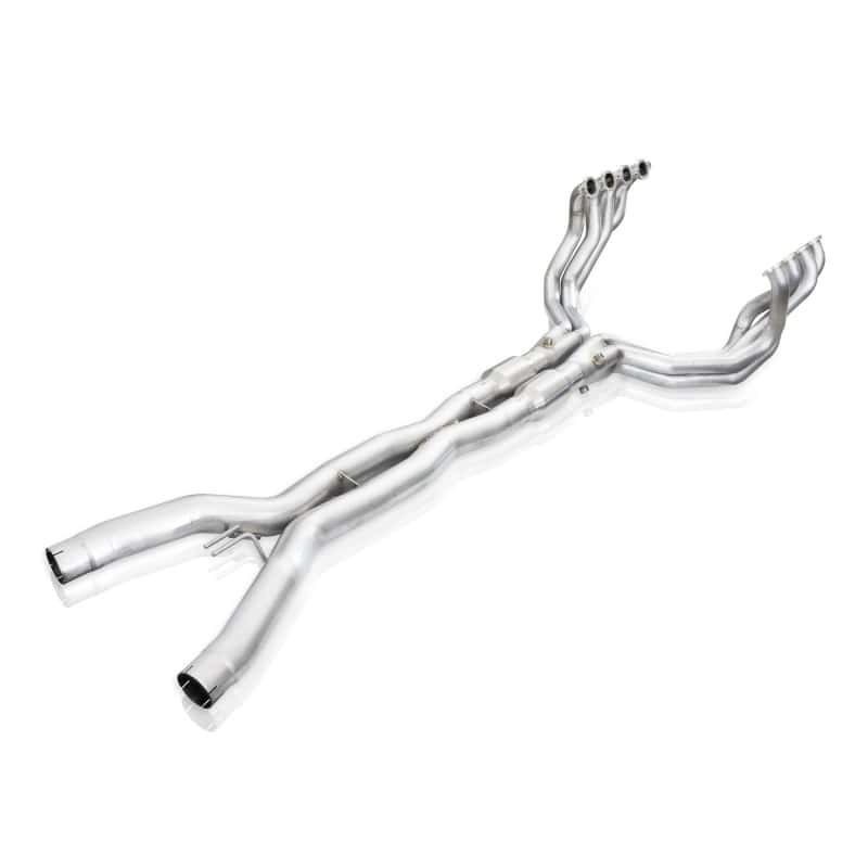 Stainless Works — Stainless Works 2014-18 Corvette 6.2L Headers 2in Primaries w/ High-Flow Cats X-Pipe
Exhaust System - view 6
