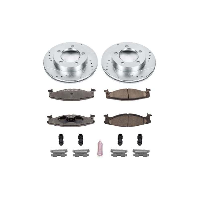 PowerStop — Power Stop 94-96 Ford Bronco Front Z36 Truck & Tow Brake Kit - view 1
