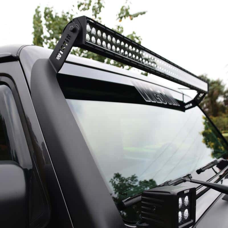 Westin — Westin 18-19 Jeep Wrangler Pillar LED Light Mount - Textured Black
LED Light Bar Mount - view 6