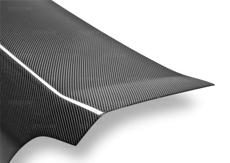 Seibon — Seibon 02-05 Subaru WRX/ 04-05 STi OEM Carbon Fiber Trunk Lid ***does not fit 06-07 models - view 9